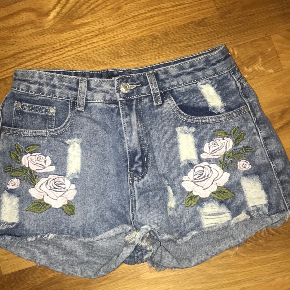 Jean shorts